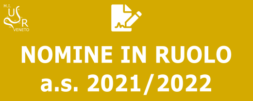 Nomine ruolo a.s. 2021/2022
