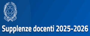 Supplenze docenti 2025-2026